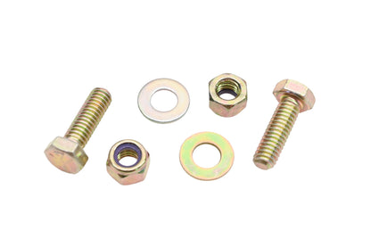 Aftermarket IH001-23 5/16-18 x 1" Grade 5 Hex Cap Bolt Washer & Nylon Nuts Qty 2 NOS