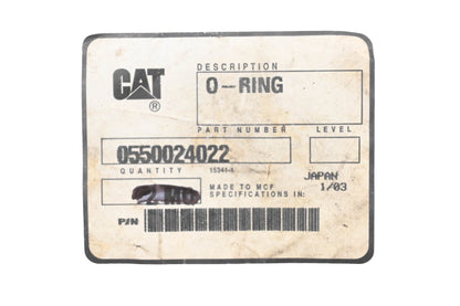 Caterpillar 0550024022 O-Ring NOS