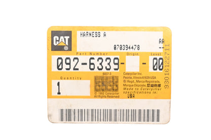Caterpillar 926339, 0926339, 09-6339 Wiring Harness NOS