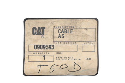 Caterpillar 0909593, 090-9593 Choke Cable NOS