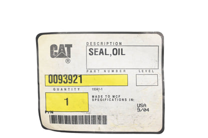Caterpillar 0093921, 009-3921 Oil Seal NOS