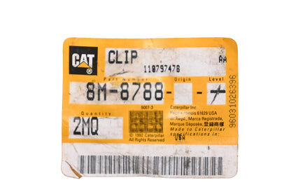 Caterpillar 8M-8788, 8M8788 Clips Qty 2 NOS