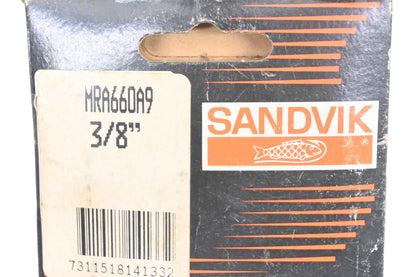 Sandvik MRA660A9, MRA-660-J10 Chainsaw 3/8" Nose Sprocket Tip NOS