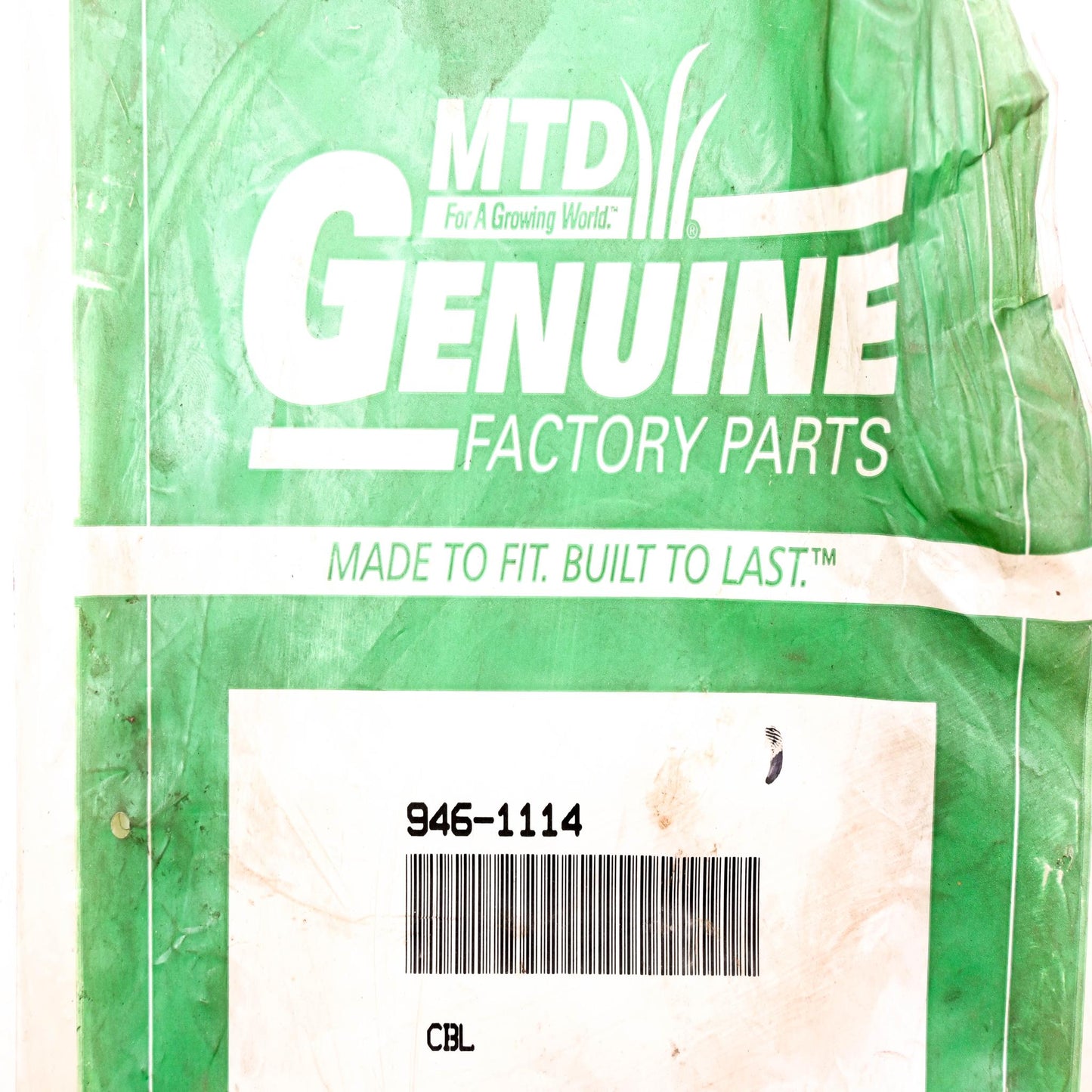 MTD 946-1114 Control Cable NOS