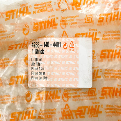 New OEM Stihl 4238-140-4401, 4238 140 4401, 42381404401 Air Filter NOS