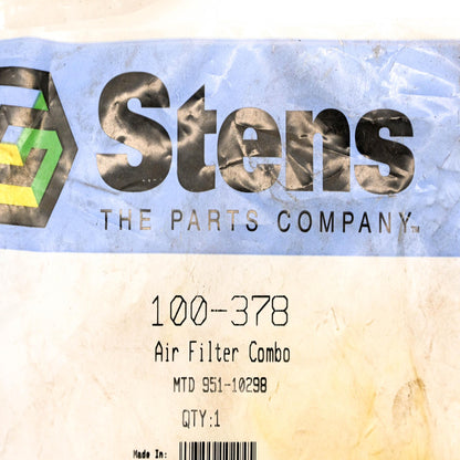 Stens 100-378, 951-10298 Air Filter NOS