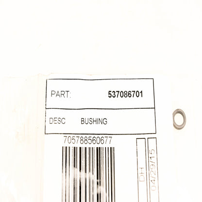 New OEM Husqvarna 537 08 67-01, 537086701 Starter Bushing NOS