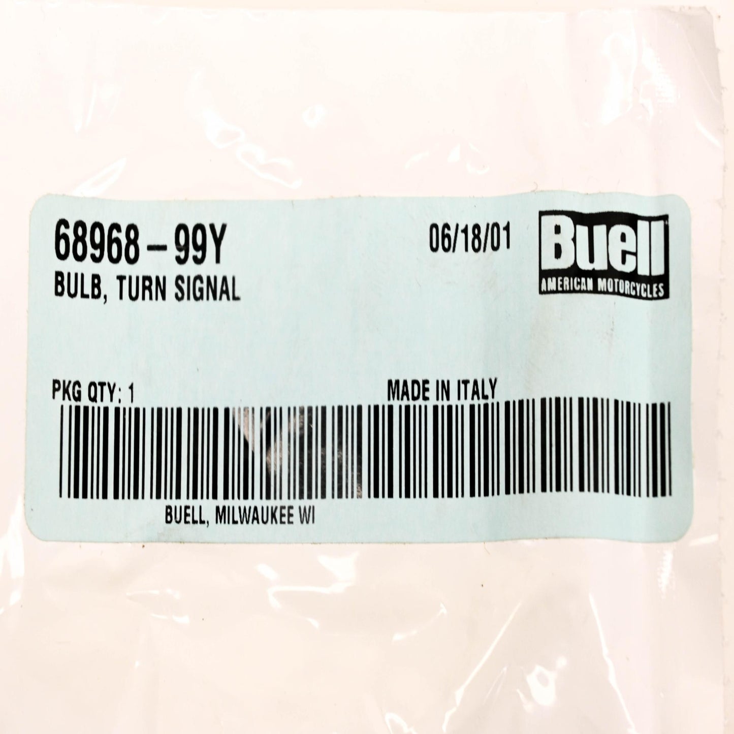 Buell 68968-99Y Turn Signal Bulb NOS
