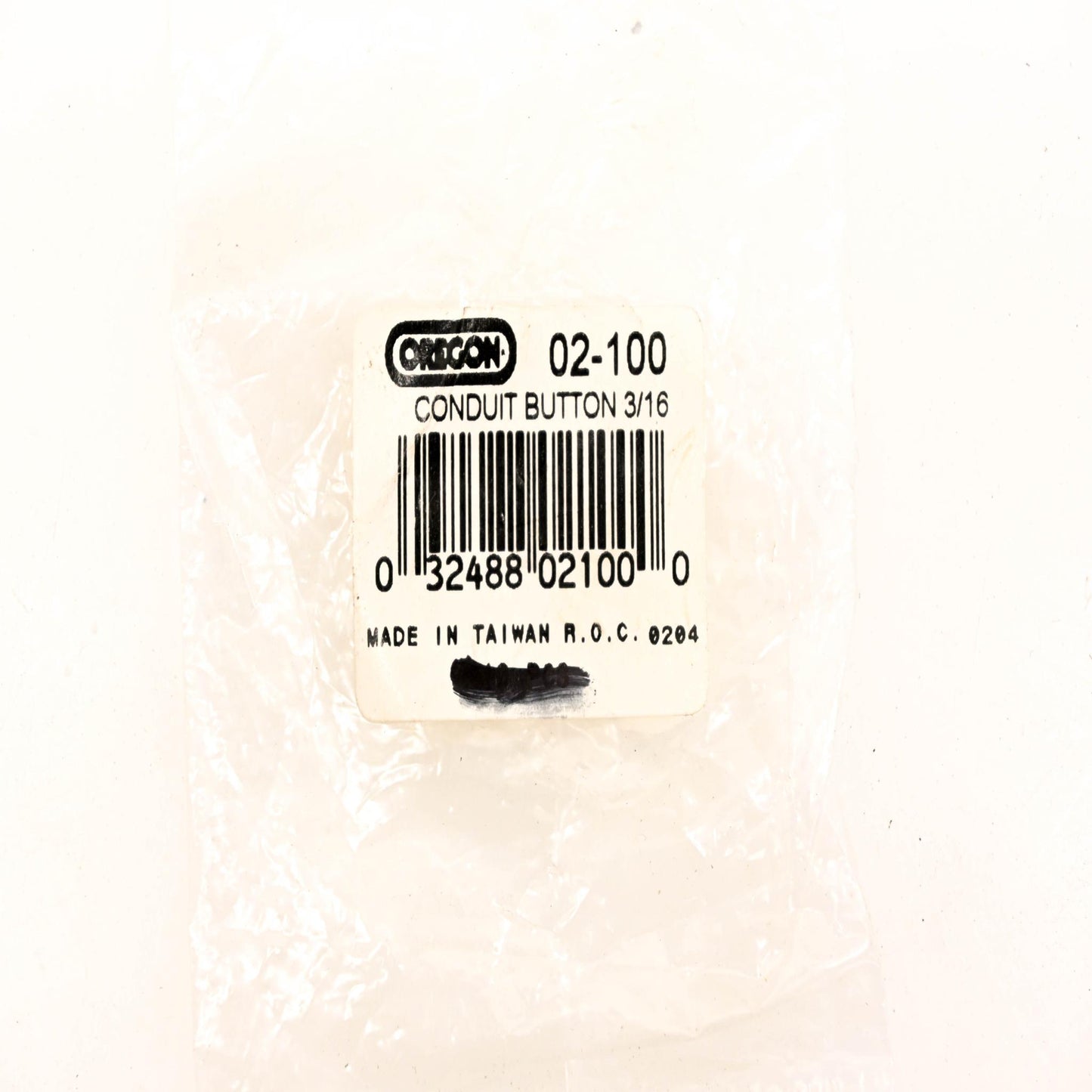 Oregon 02-100 3/16" Conduit Button NOS