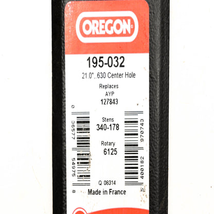 Oregon 195-032 21" Lawnmower Blade NOS