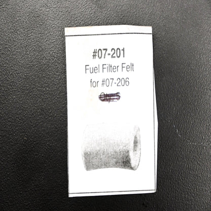Oregon 07-201 Fuel Filter Felt Pads Qty 3 NOS