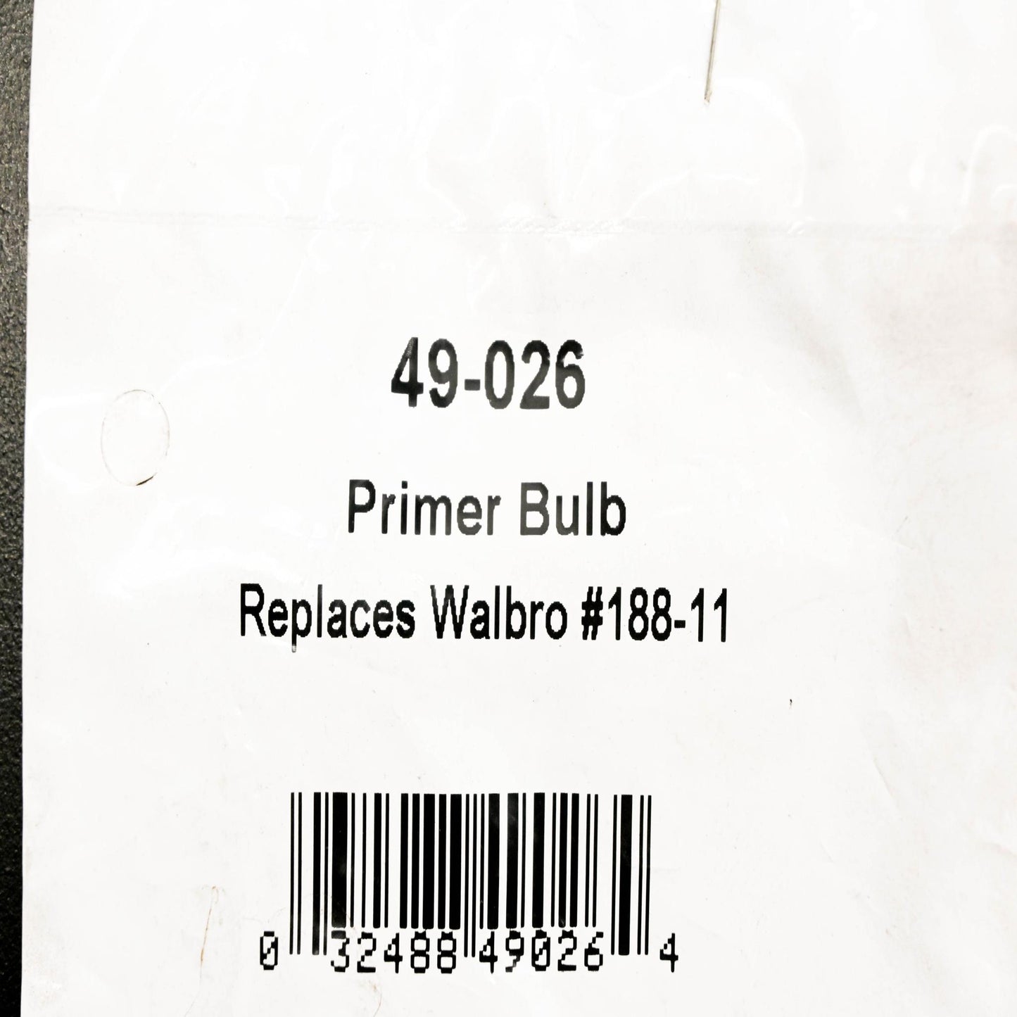 Oregon 49-026, 188-11 Primer Bulb Cap NOS