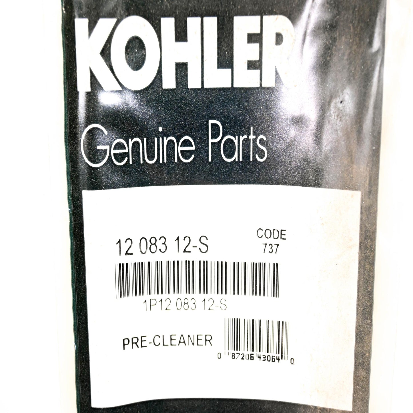 Kohler 12 083 12-S, 1208312-S Air Pre Cleaner Filters Qty 2 NOS