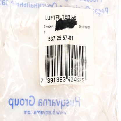 New OEM Husqvarna 537 25 57-01, 537255701 Air Filter NOS