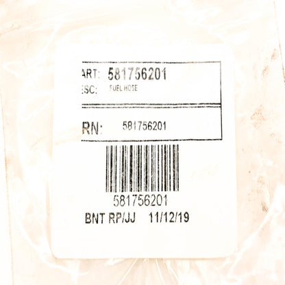 New OEM Husqvarna 581 75 62-01, 581756201 Fuel Hose NOS