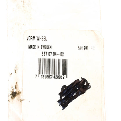 New OEM Husqvarna 537 07 94-02, 537079402 Worm Wheel NOS