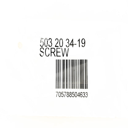 New OEM Husqvarna 503 20 34-19, 503203419 Screw NOS