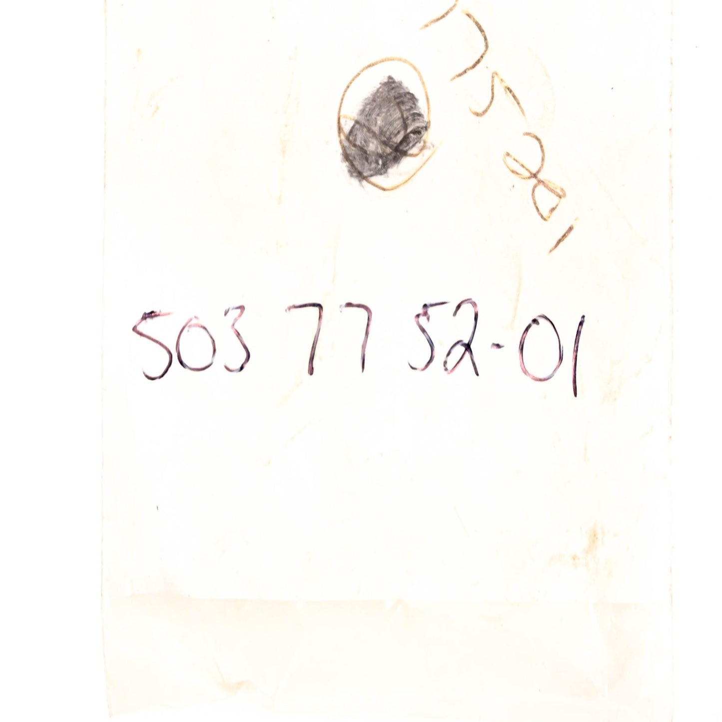 New OEM Husqvarna 503 77 52-01, 503775201 Handle Bushing NOS