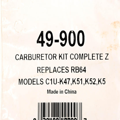 Oregon 49-900, RB-64 Carburetor Repair NOS