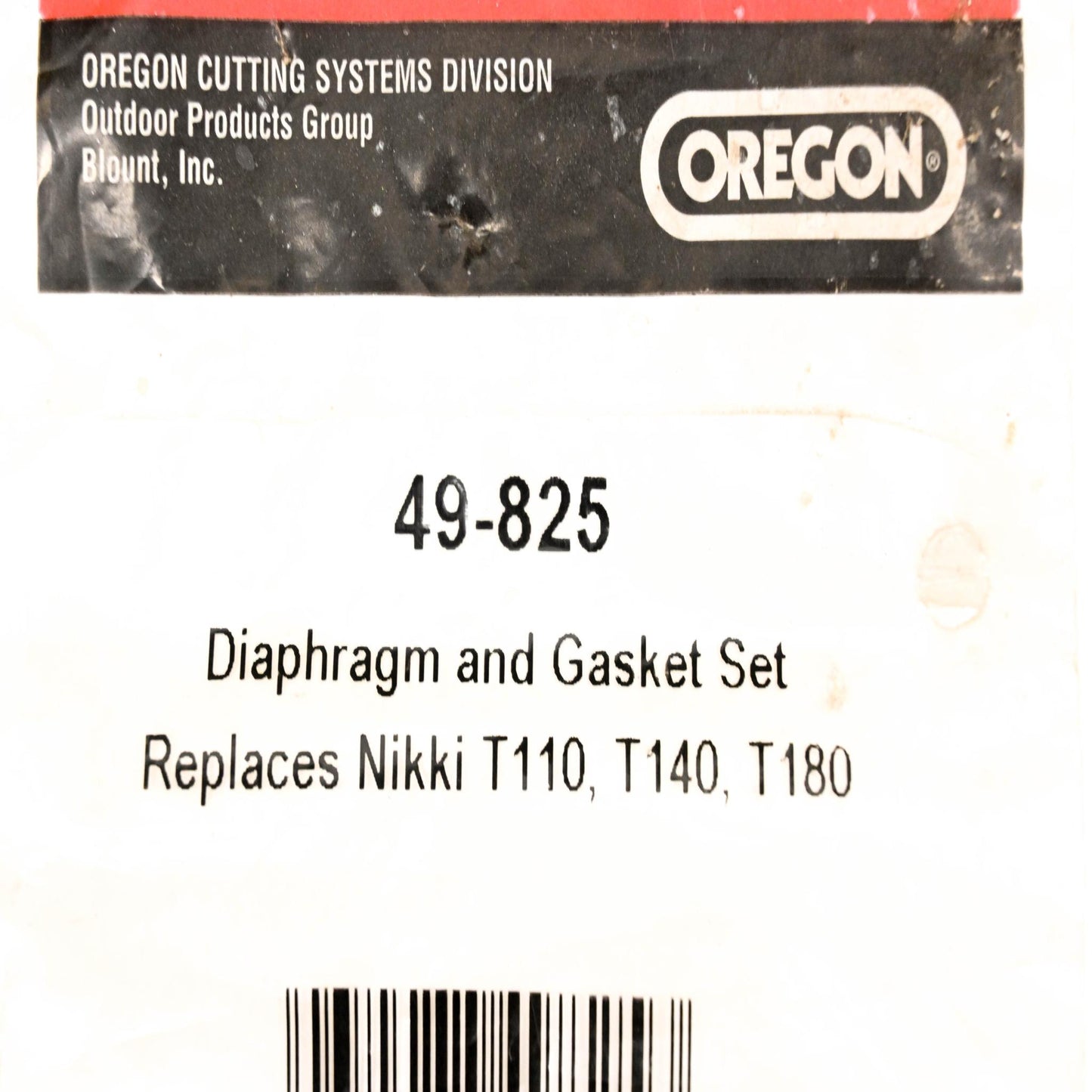 Oregon 49-825, T110, T140 Carburetor Repair NOS