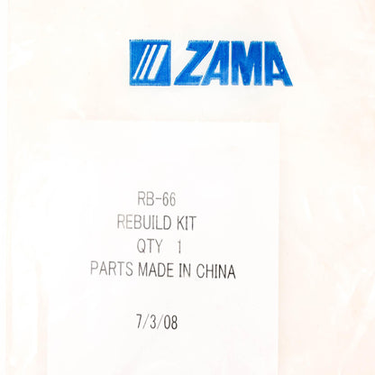 Zama RB-66 Carburetor Rebuild NOS
