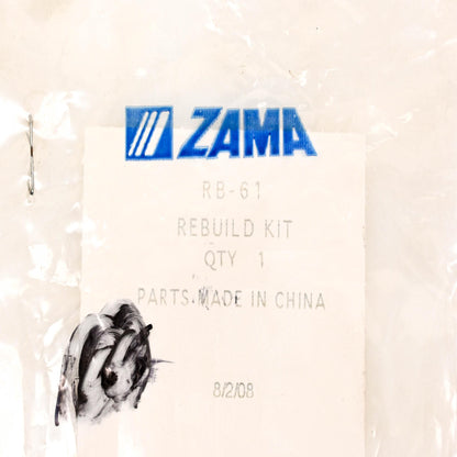 Zama RB-61 Carburetor Rebuild NOS