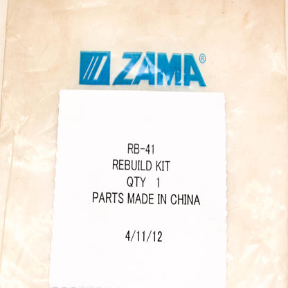 Zama RB-41 Carburetor Rebuild NOS