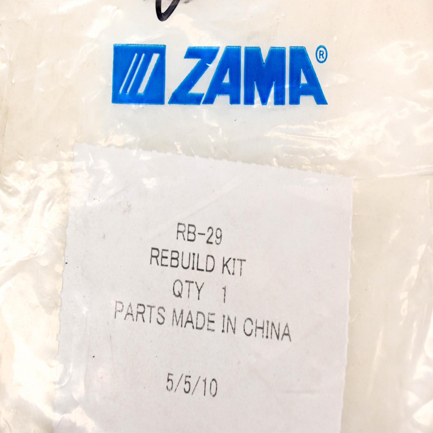 Zama RB-29 Carburetor Rebuild NOS