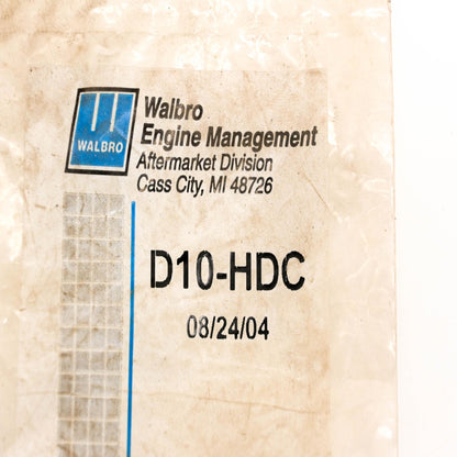 Walbro D10-HDC Carburetor Rebuild NOS