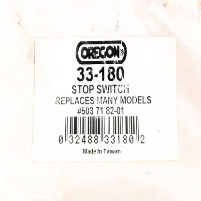 Oregon 33-180, 503 71 82-01 Stop Switch NOS