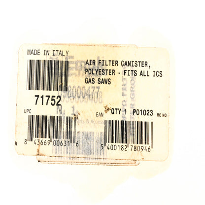 Ricambi 71752, 98000407 Air Filter for ICS NOS