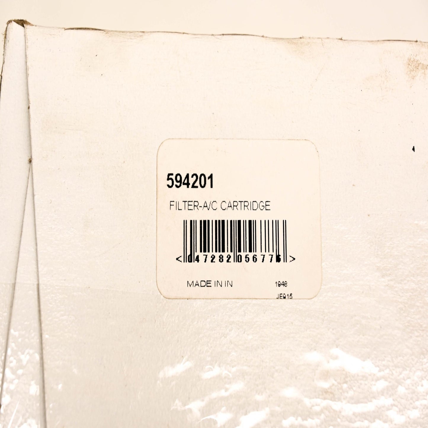 New OEM Briggs & Stratton 594201 A/C Filter Cartridge NOS