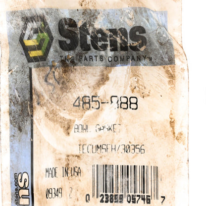 Stens 485-888, 30356 Float Bowl Gaskets Qty 2 NOS