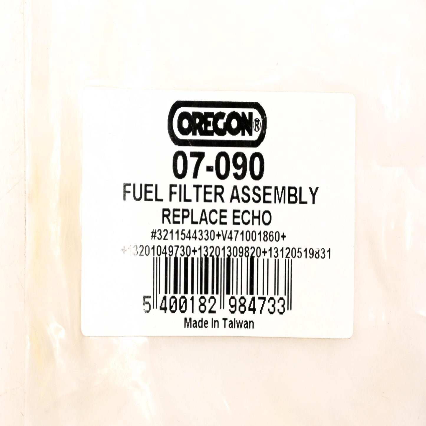 Oregon 07-090, 3211544330, V471001860 Fuel Filter NOS