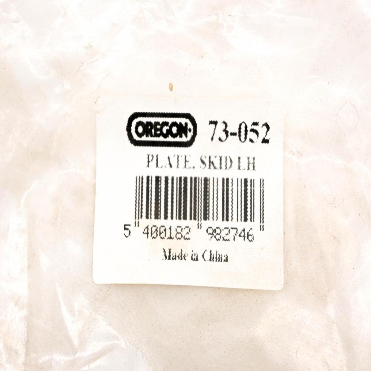 Oregon 73-052 Left Skid Plate NOS