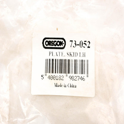 Oregon 73-052 Left Skid Plate NOS