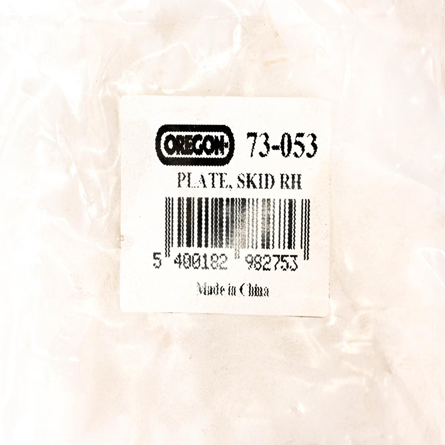 Oregon 73-053 Right Skid Plate NOS