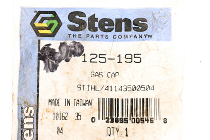 Stens 125-195, 41143500504 Fuel Tank Cap NOS