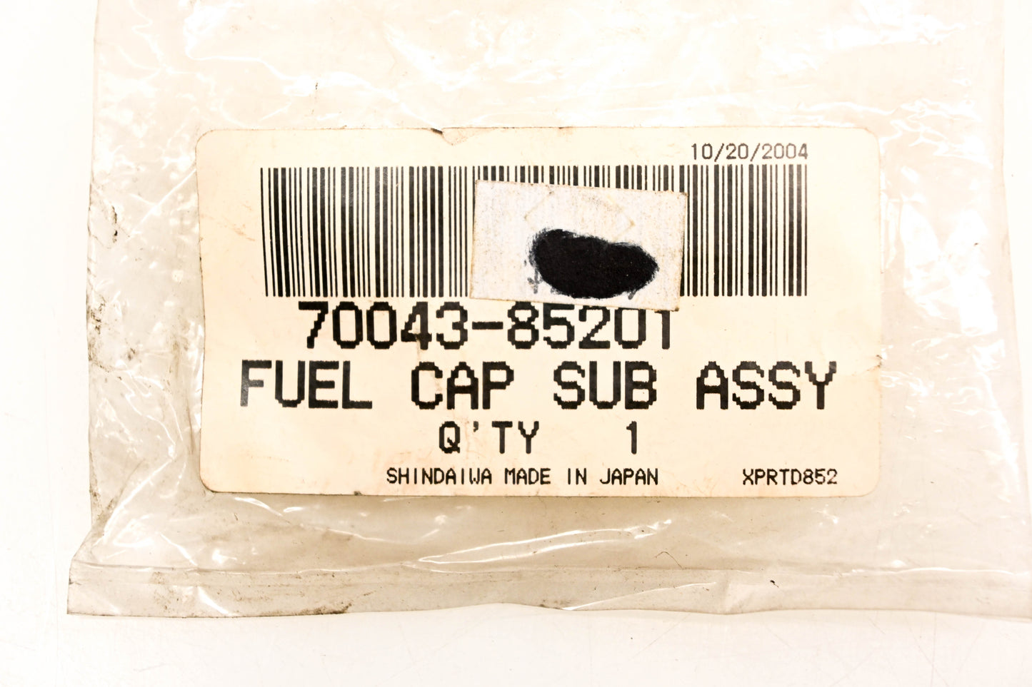 Shindaiwa 70043-85201 Fuel Tank Cap NOS
