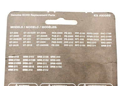 New OEM Echo 90069 Fuel Line NOS