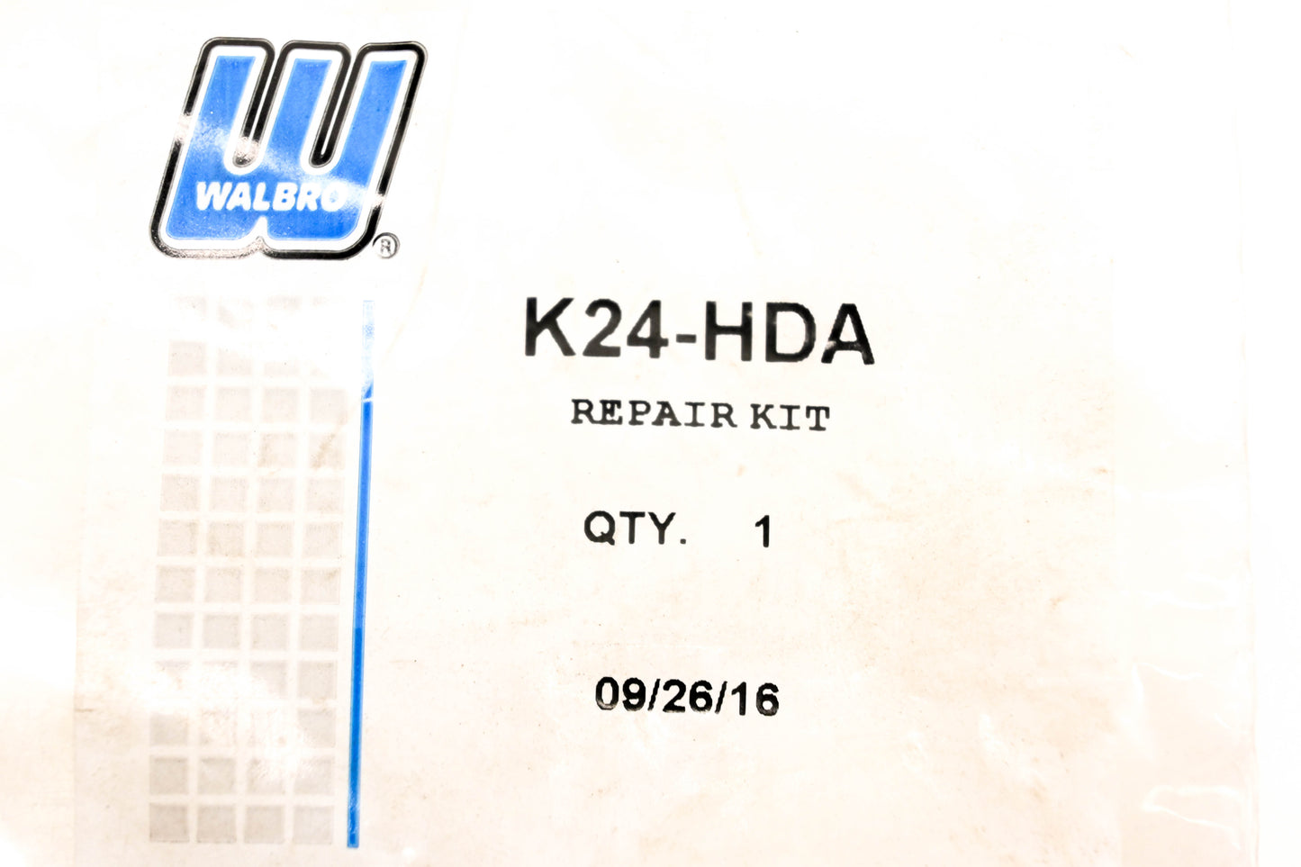 Walbro K24-HDA Carburetor Repair NOS