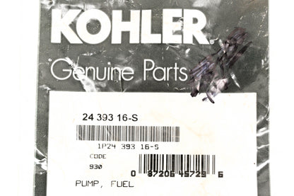 Kohler 24 393 16-S, 2439316-S Fuel Pump NOS