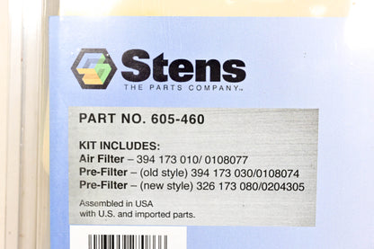 Stens 605-460 Air Filter NOS