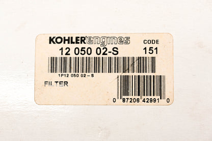 Kohler 12 050 02-S, 1205002-S Air Filter Element NOS