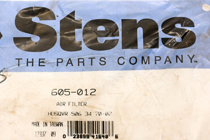 Stens 605-012, 506 34 70-02 Air Filter NOS