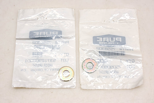 New OEM Polaris 7558302 Wrought Washers Qty 2 NOS