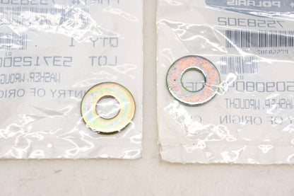 New OEM Polaris 7558302 Wrought Washers Qty 2 NOS
