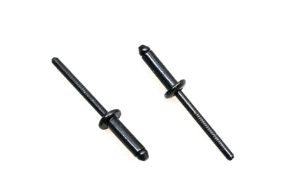New OEM Polaris 7661643 Black Rivets Qty 2 NOS