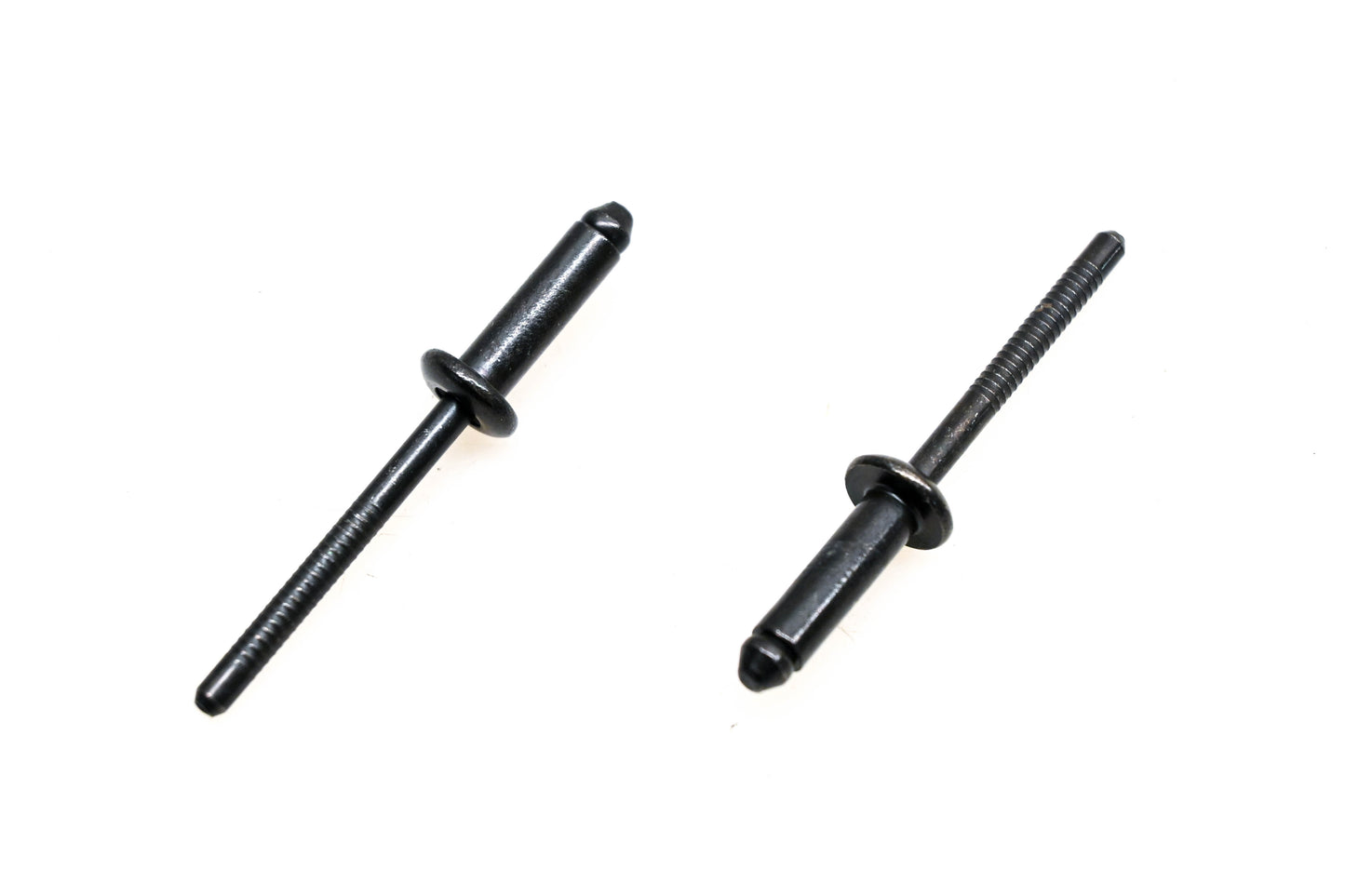 New OEM Polaris 7661643 Black Rivets Qty 2 NOS