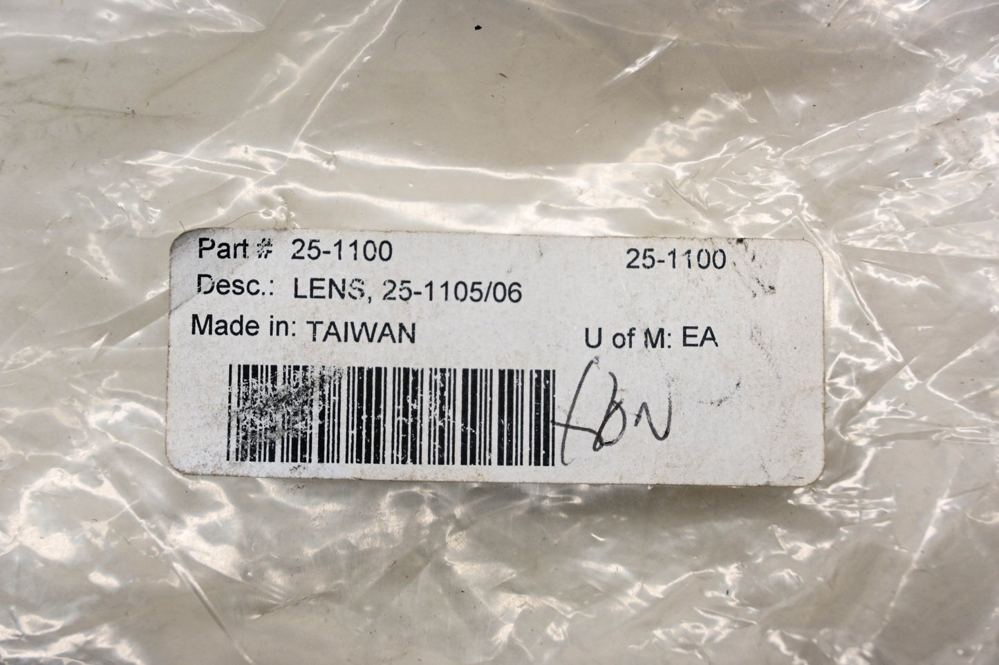 K&S 25-1100 Amber Replacement Lens NOS